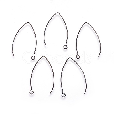 304 Stainless Steel Earring Hooks STAS-O119-03B-02-1