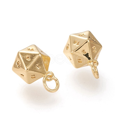Brass Charms KK-F820-26G-1