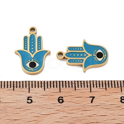 Ion Plating(IP) 316 Surgical Stainless Steel Pendants STAS-U014-46G-1