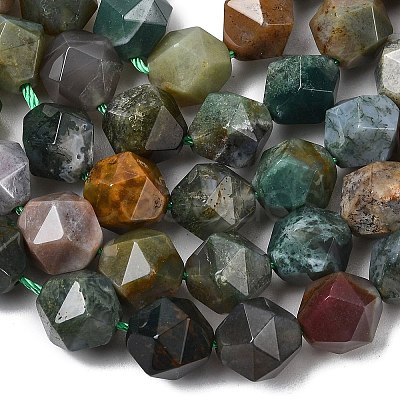 Natural Indian Agate Beads Strands G-Z119-A29-03-1