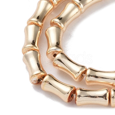 Electroplate Glass Beads Strands EGLA-Q128-13C-1