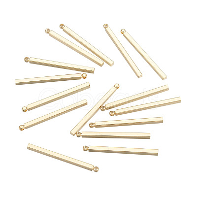 Brass Pendants KK-D510-02KCG-1