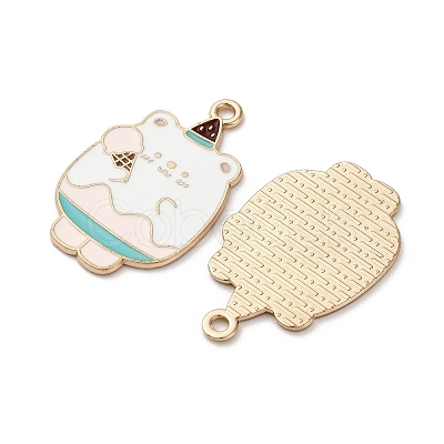 Alloy Enamel Pendants STAS-I354-02KCG-01-1