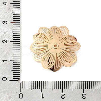 Brass Bead Caps KK-C167-03A-G-1