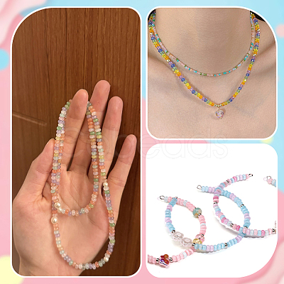 600Pcs Glass Seed Beads SEED-PA0001-17C-1