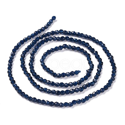 Transparent Glass Beads Strands LS-GLAA-H021-04-28-1