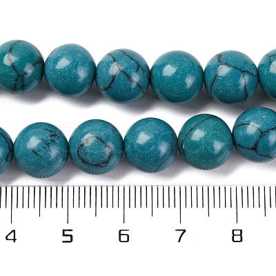 Synthetic Turquoise Beads Strands G-L605-G01-03A-1