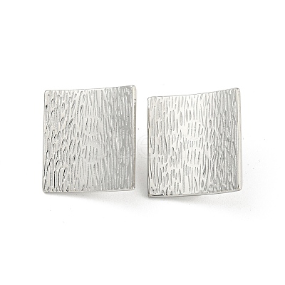 Non-Tarnish 304 Stainless Steel Stud Earring Findings LS-STAS-A091-03B-P-1