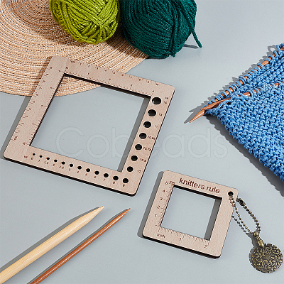 Wood Knitting Tools Sets DIY-WH0888-335AB-01-1