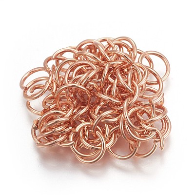 304 Stainless Steel Open Jump Rings X-STAS-F189-A-1