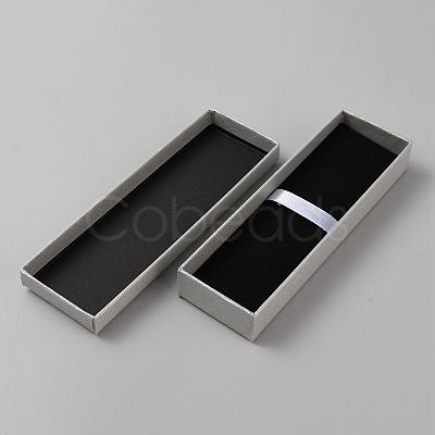 Rectangle Cardboard Pen Storage Boxes CON-WH0084-77A-1