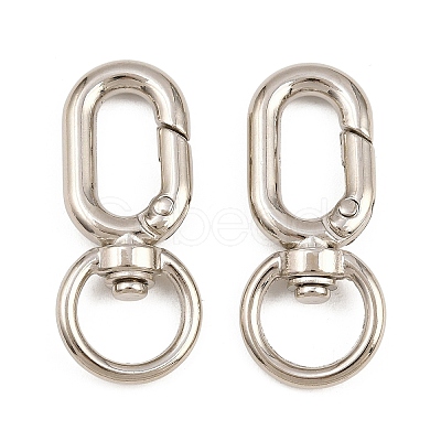 Zinc Alloy Swivel Clasps AL-CBAC079-15P-1