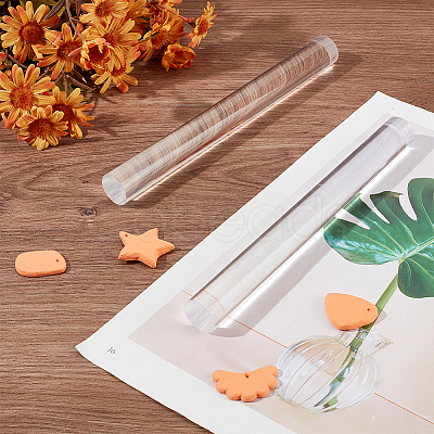 Acrylic Rolling Pin DIY-CP0011-22A-1