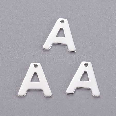 201 Stainless Steel Charms STAS-L232-007A-1