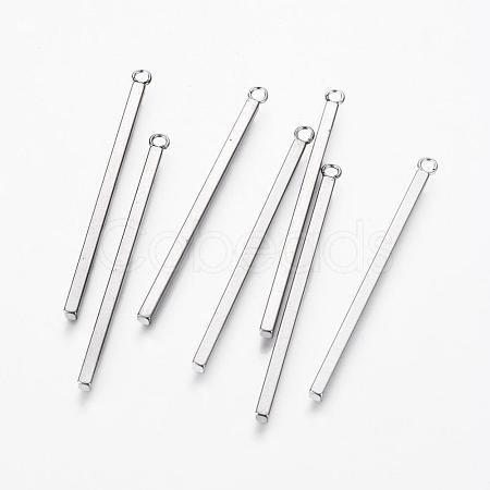 Non-Tarnish 304 Stainless Steel Pendants STAS-L218-19P-1