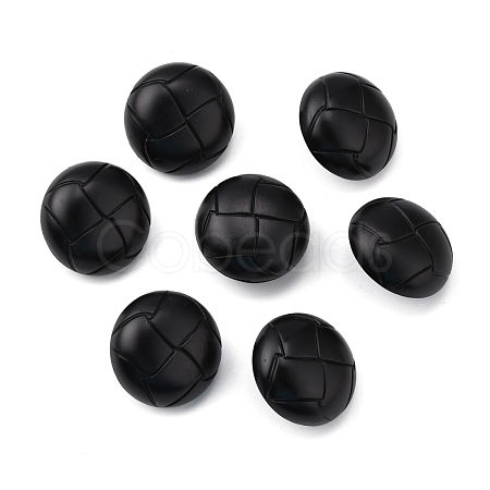 1-Hole Plastic Buttons BUTT-WH0027-03C-01-1