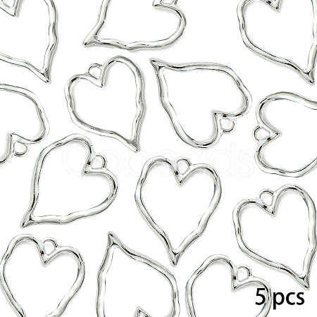 5Pcs Zinc Alloy Pendants FIND-YW0010-03P-1