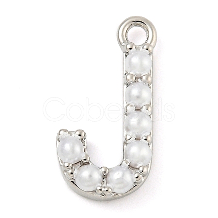Plastic Imitation Pearl Pendants KK-P230-17P-J-1