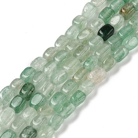 Natural Green Strawberry Quartz Beads Strands G-H087-D01-01-1