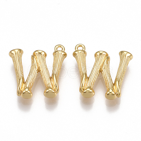Brass Pendants KK-T038-193G-W-1