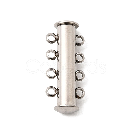 304 Stainless Steel Slide Lock Clasps STAS-F350-05C-P-1