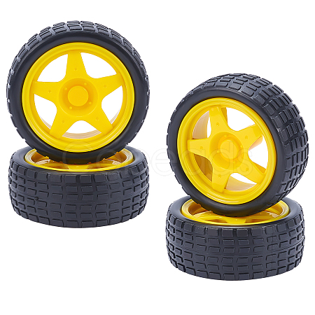 PVC Wheel Robot Toy Accessories FIND-GA0001-18-1