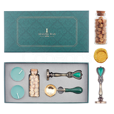 Wax Seal Stamp Set TOOL-WH0019-82D-1
