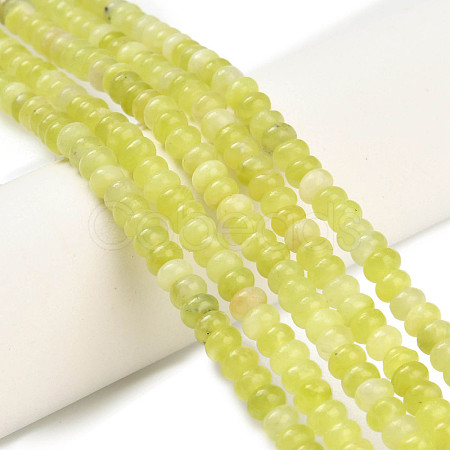 Natural Lemon Jade Beads Strands G-Z110-B13-2x4mm-1