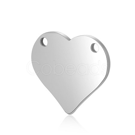 Tarnish Resistant 201 Stainless Steel Stamping Blank Tag Pendants STAS-S105-T615-1-1