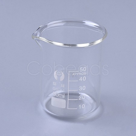 Glass Beaker Measuring Cups TOOL-WH0079-52C-1
