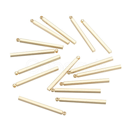 Brass Pendants KK-D510-02KCG-1