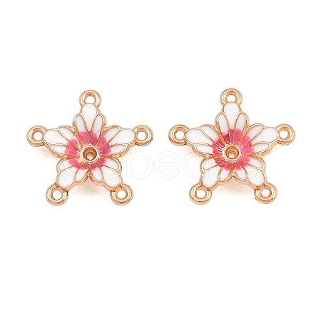 Alloy Enamel Chandelier Component Links AL-CBA8479-12KCG-02-1