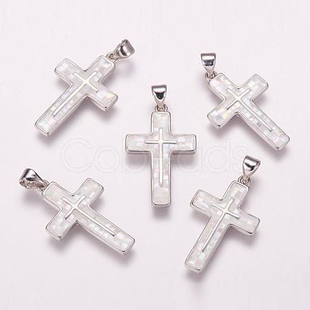 Freshwater Shell Pendants ZIRC-F057-05D-1
