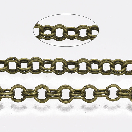 Iron Rolo Chains CH-S125-011C-AB-1