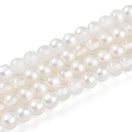 Baking Paint Transparent Glass Beads X1-DGLA-N011-4mm-01-1