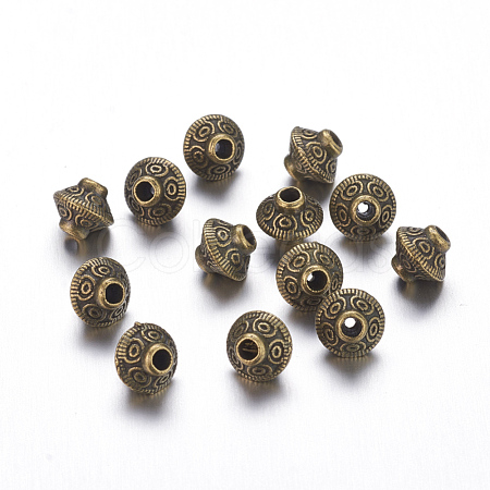 Tibetan Style Spacer Beads X-MLF1152Y-NF-1