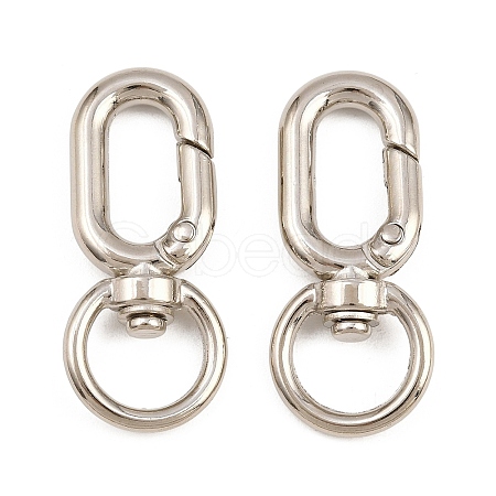Zinc Alloy Swivel Clasps AL-CBAC079-15P-1