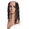 Bomb Twist Crochet Hair, Spring Twist Hair Prelooped Crochet Braids, Low Temperature Heat Resistant Fiber, Synthetic Twisted Hair Dreadlocks, Long & Curly Hair, Light Brown, 14 inch(35.5cm), 24strands/pc