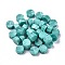 Sealing Wax Particles, for Retro Seal Stamp, Octagon, Teal, 9mm