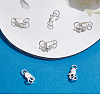 6 Set 925 Sterling Silver Lobster Claw Clasps STER-BBC0001-18-4