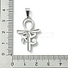 304 Stainless Steel Pendants STAS-H192-03P-03-3