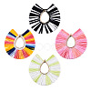 Raffia Tassel Big Pendants FIND-T052-17-1