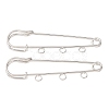 Iron Safety Pins Brooch Findings RN-CBAB9AC-02P-1