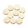 Ion Plating(IP) 304 Stainless Steel Charms STAS-E455-03G-15mm-2