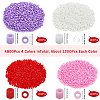 300G 4 Colors PE DIY Melty Beads Fuse Beads Refills DIY-CA0005-07-2