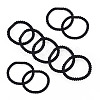 Polyester Hair Accessories OHAR-TADJ0099-01-3