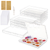 Dried Flower Storage Box Sets DIY-OC0014-90-1