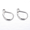 Tarnish Resistant 304 Stainless Steel Leverback Earring Findings STAS-M217-03-2