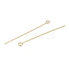 Brass Eye Pins KK-H502-02G-G-2