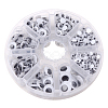 Black Wiggle Eye Sheets Need Glue on Round Moving Wiggly Wobbly Googly Eyes Arts and Craft Supplies 4-12mm KY-PH0003-B-1